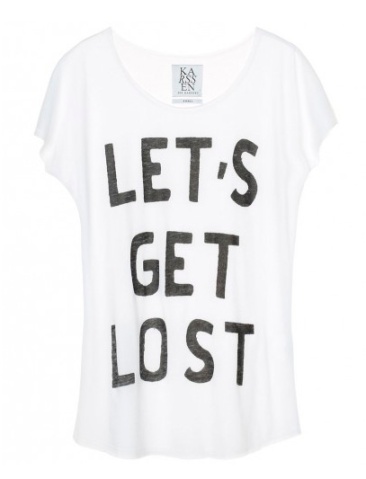 elblogdeanasuero_Camisetas mensaje_Zoe Karssen Let´s get lost